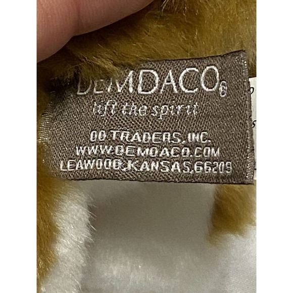 Corgi Dog Plush Brown White Demdaco Standing 9” Stuffed Animal Puppy Dog - Picture 5 of 11